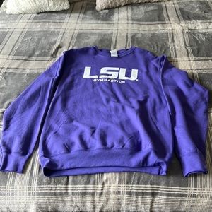 Long sleeve LSU sweater. Never been worn before.
